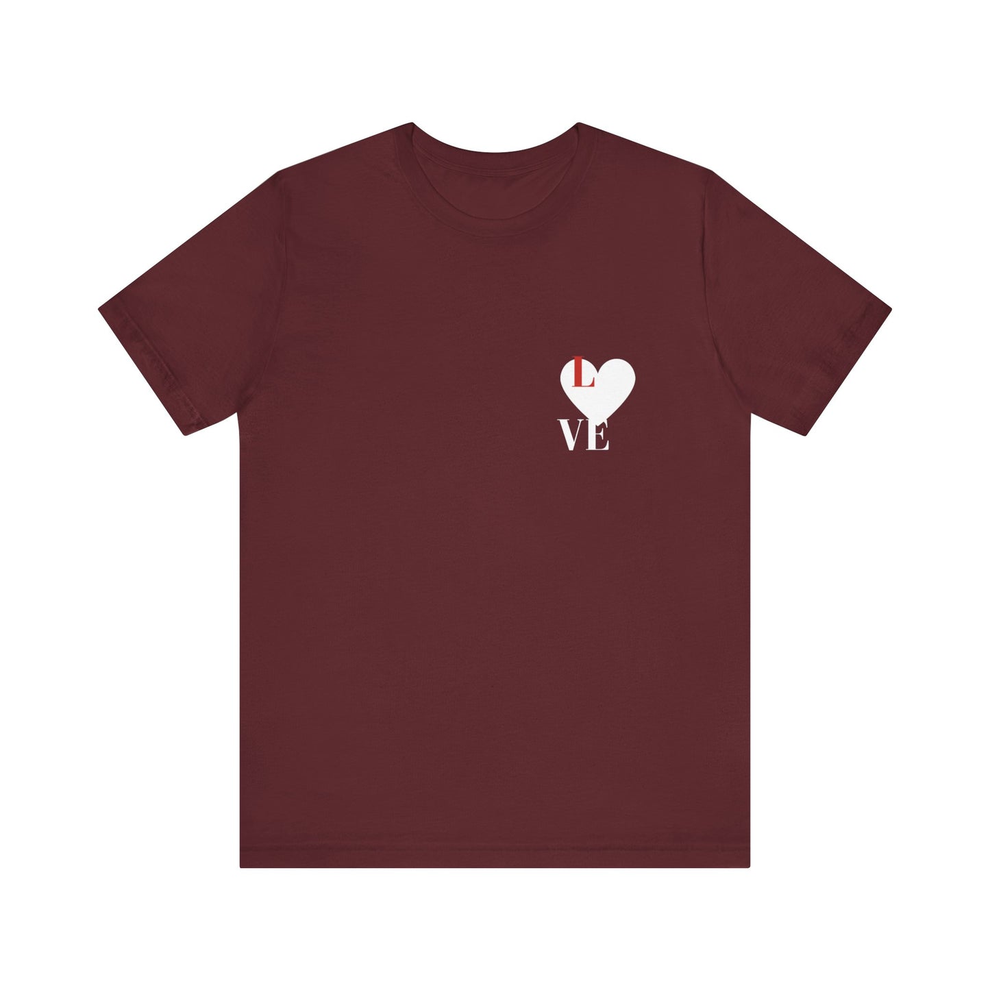 Unisex Jersey Short Sleeve Love Tee