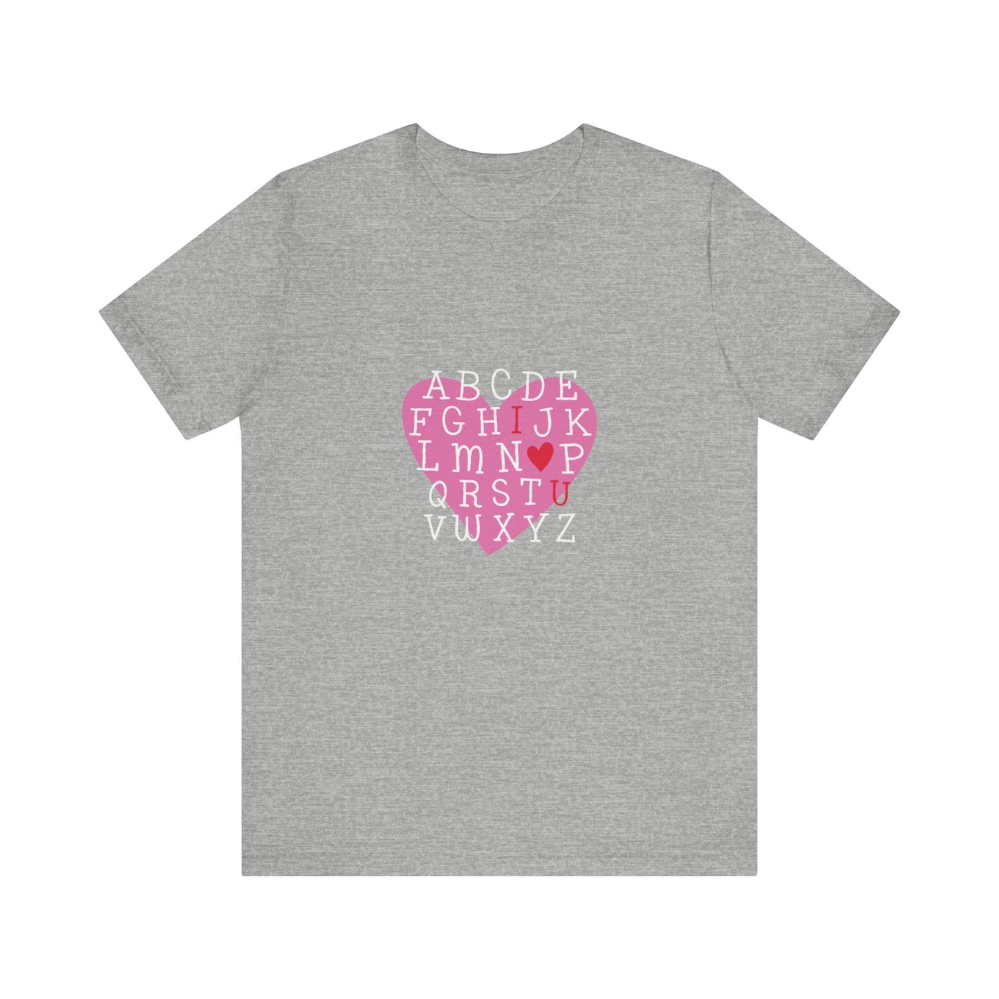 Womens Jersey Short Sleeve Love Tee