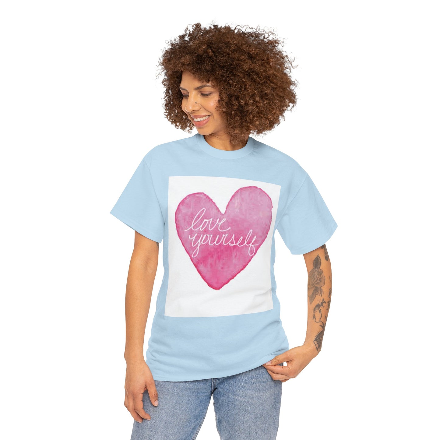 Camiseta Love de manga corta Beefy-T®