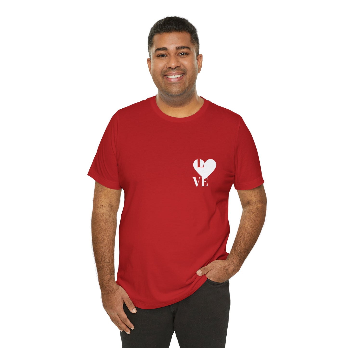 Unisex Jersey Short Sleeve Love Tee