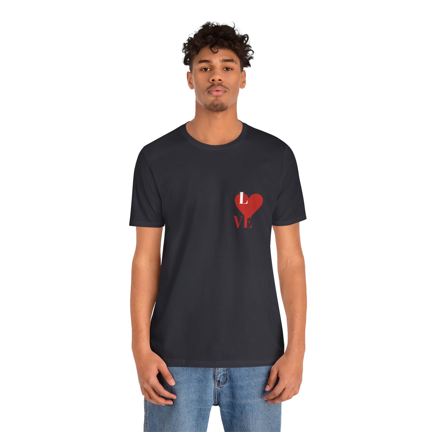 Unisex Jersey Short Sleeve Love Tee