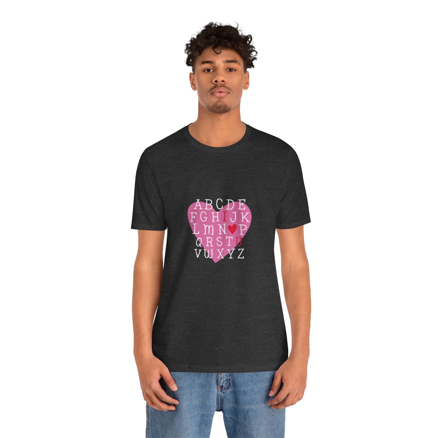 Womens Jersey Short Sleeve Love Tee