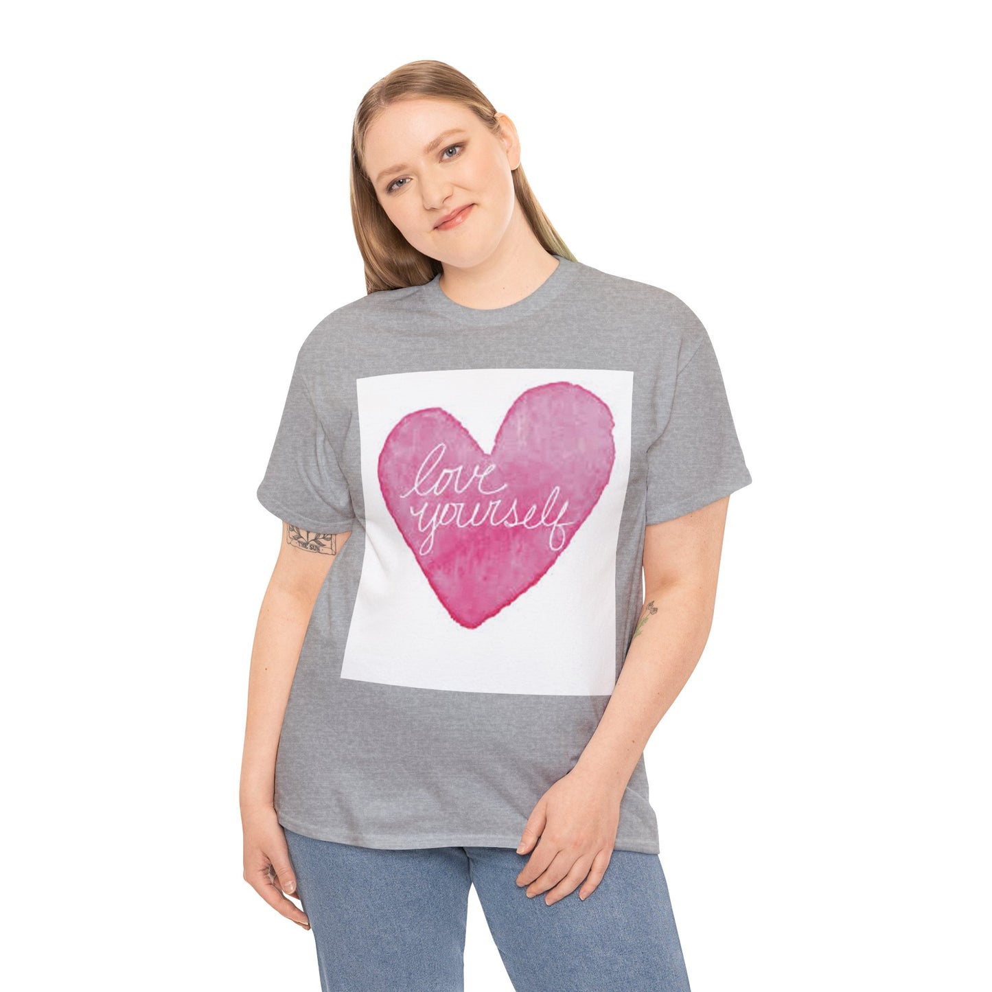 Camiseta Love de manga corta Beefy-T®