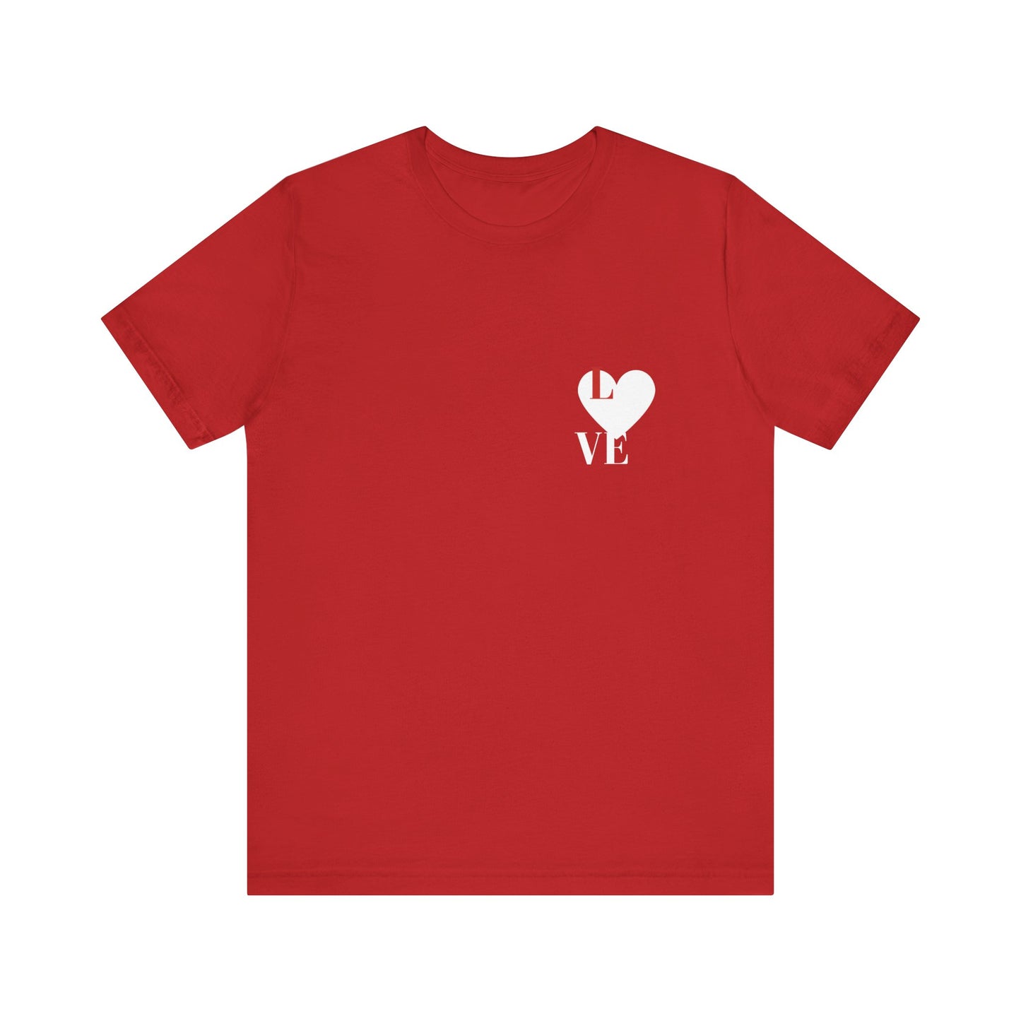 Unisex Jersey Short Sleeve Love Tee