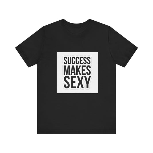 Camiseta sexy de manga corta de jersey unisex