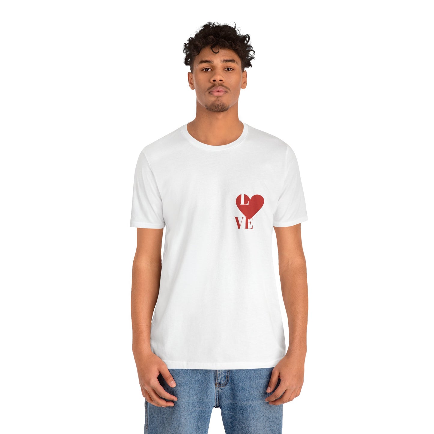 Unisex Jersey Short Sleeve Love Tee