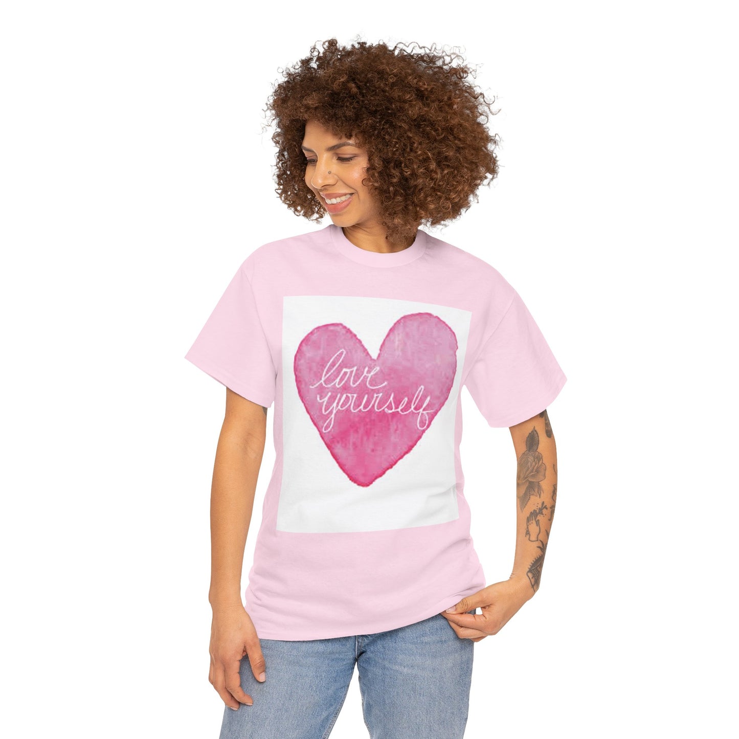 Camiseta Love de manga corta Beefy-T®