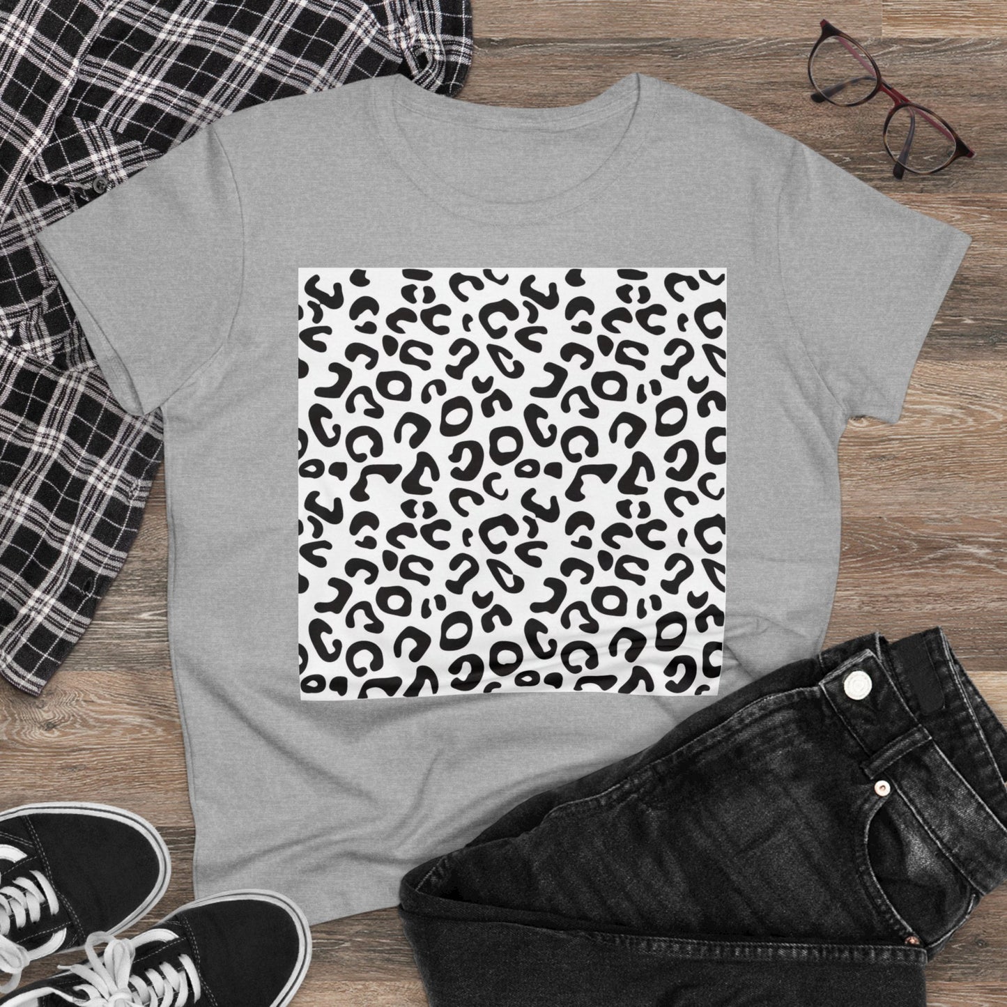 Women's Midweight Animal Cotton Tee