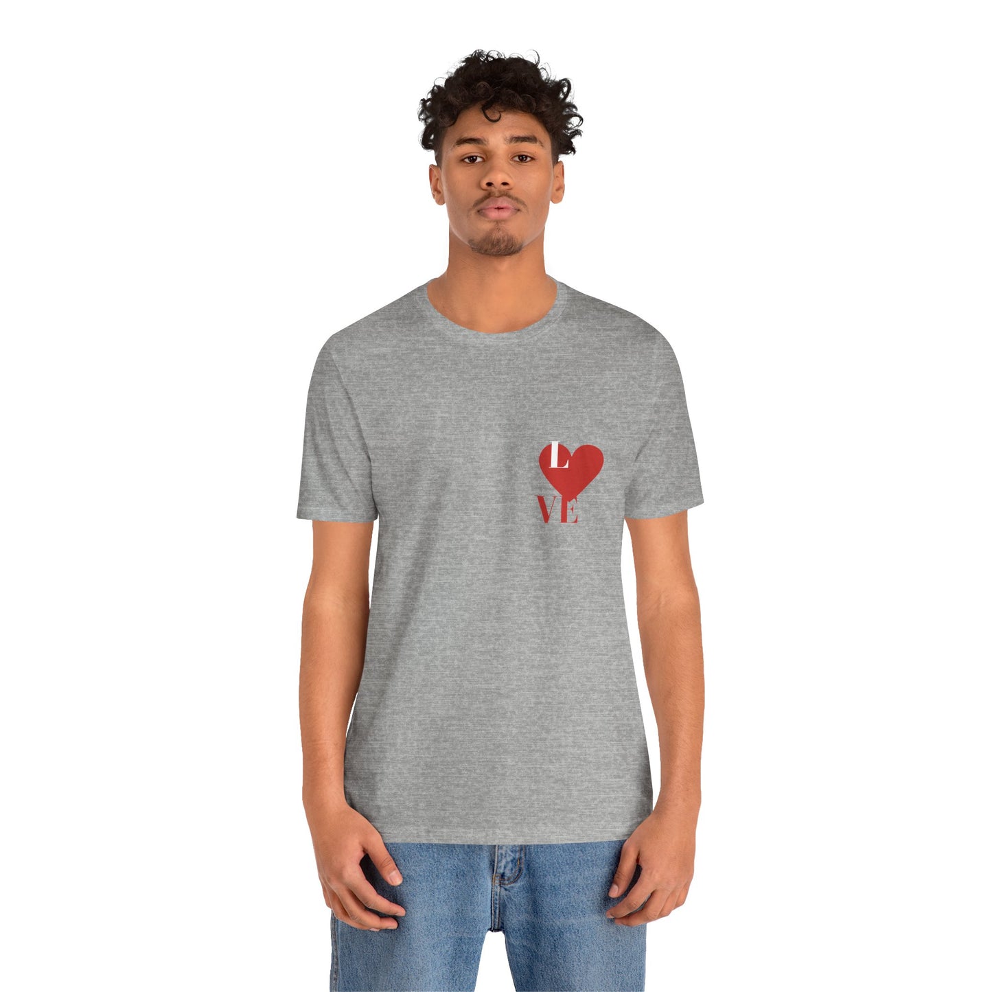 Unisex Jersey Short Sleeve Love Tee