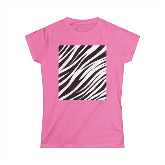 Women's Softstyle Zebra Tee
