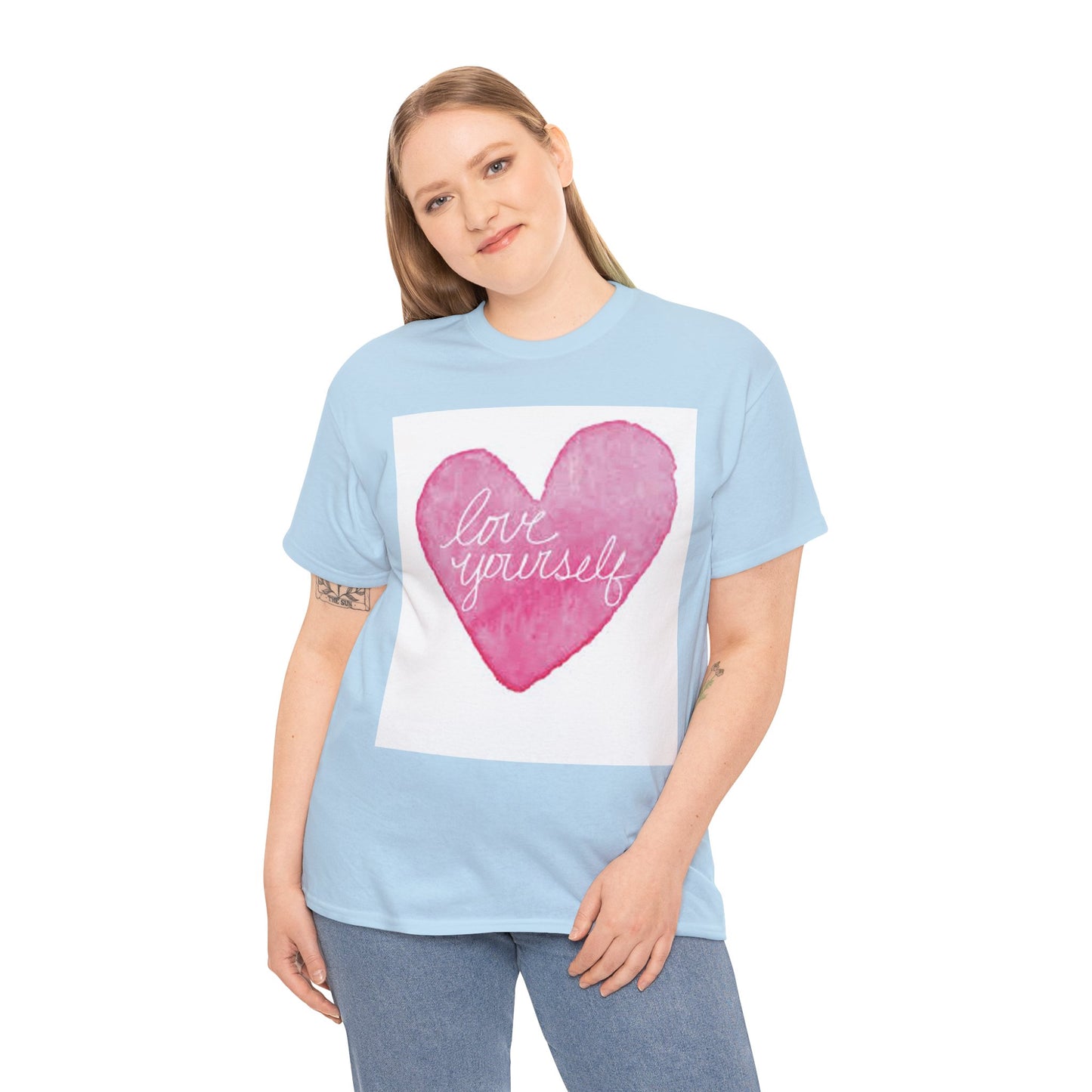 Camiseta Love de manga corta Beefy-T®