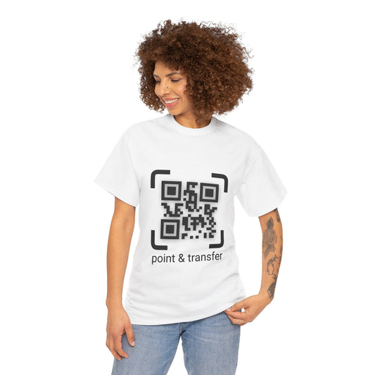 Unisex Garment-Dyed QR  T-shirt
