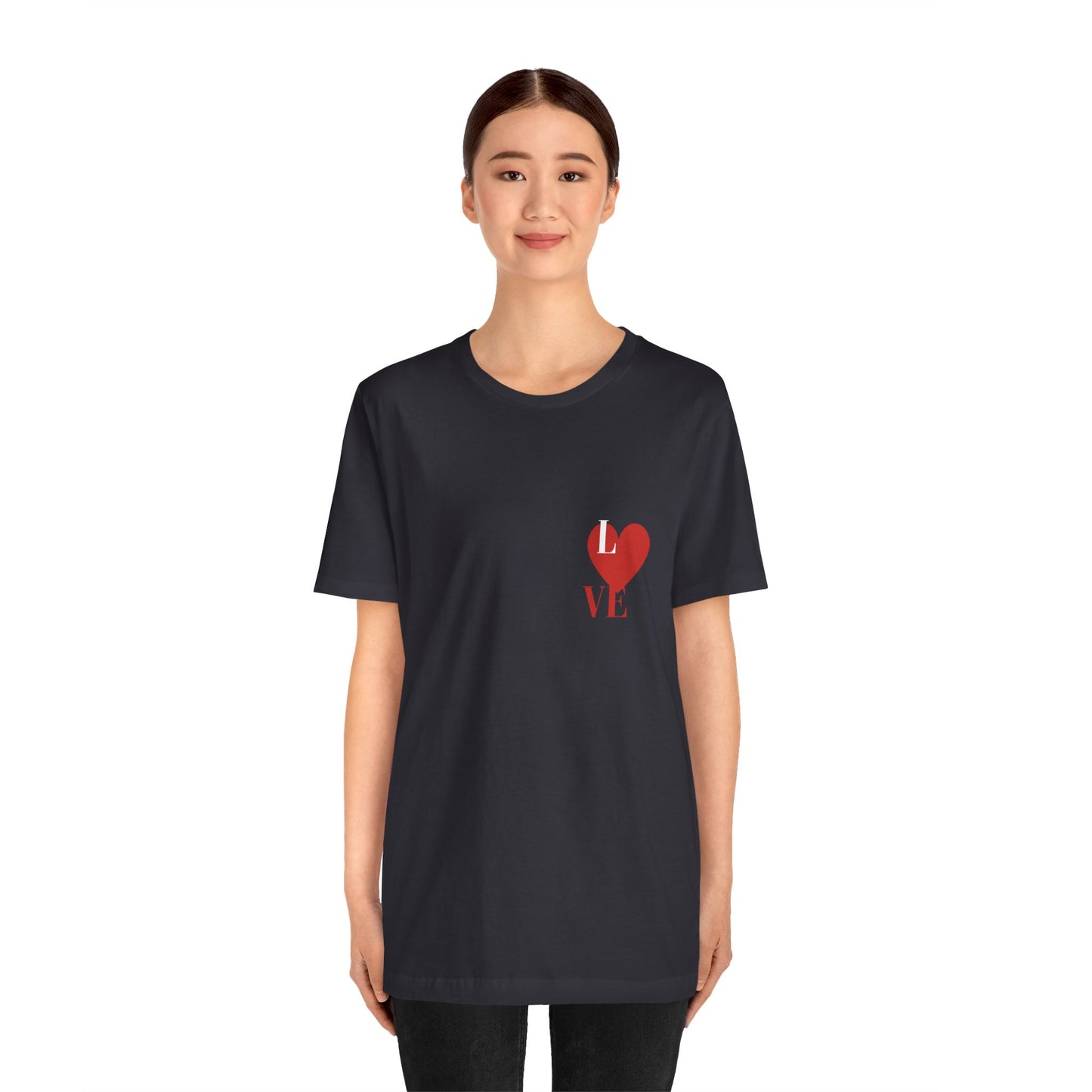 Unisex Jersey Short Sleeve Love Tee