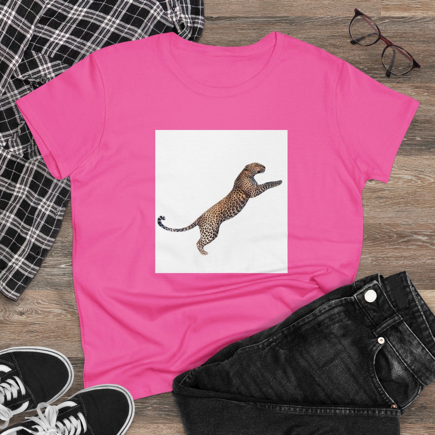 Women's Midweight Cotton Animal Tee