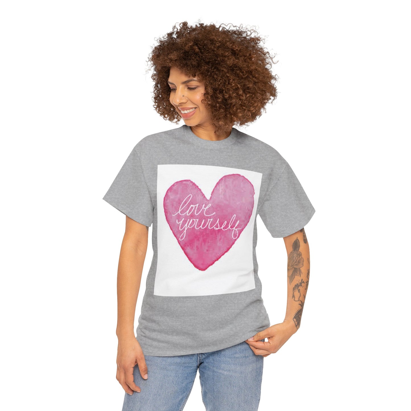 Camiseta Love de manga corta Beefy-T®