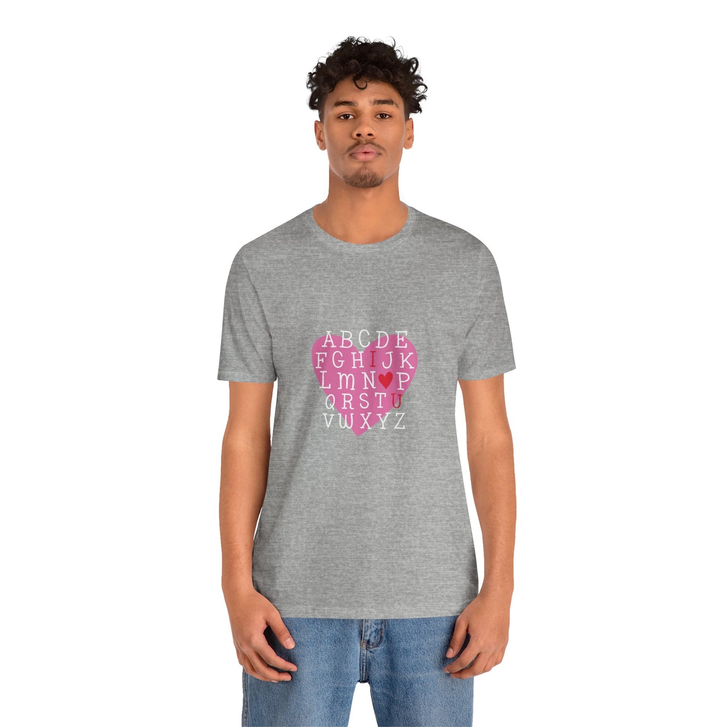 Womens Jersey Short Sleeve Love Tee