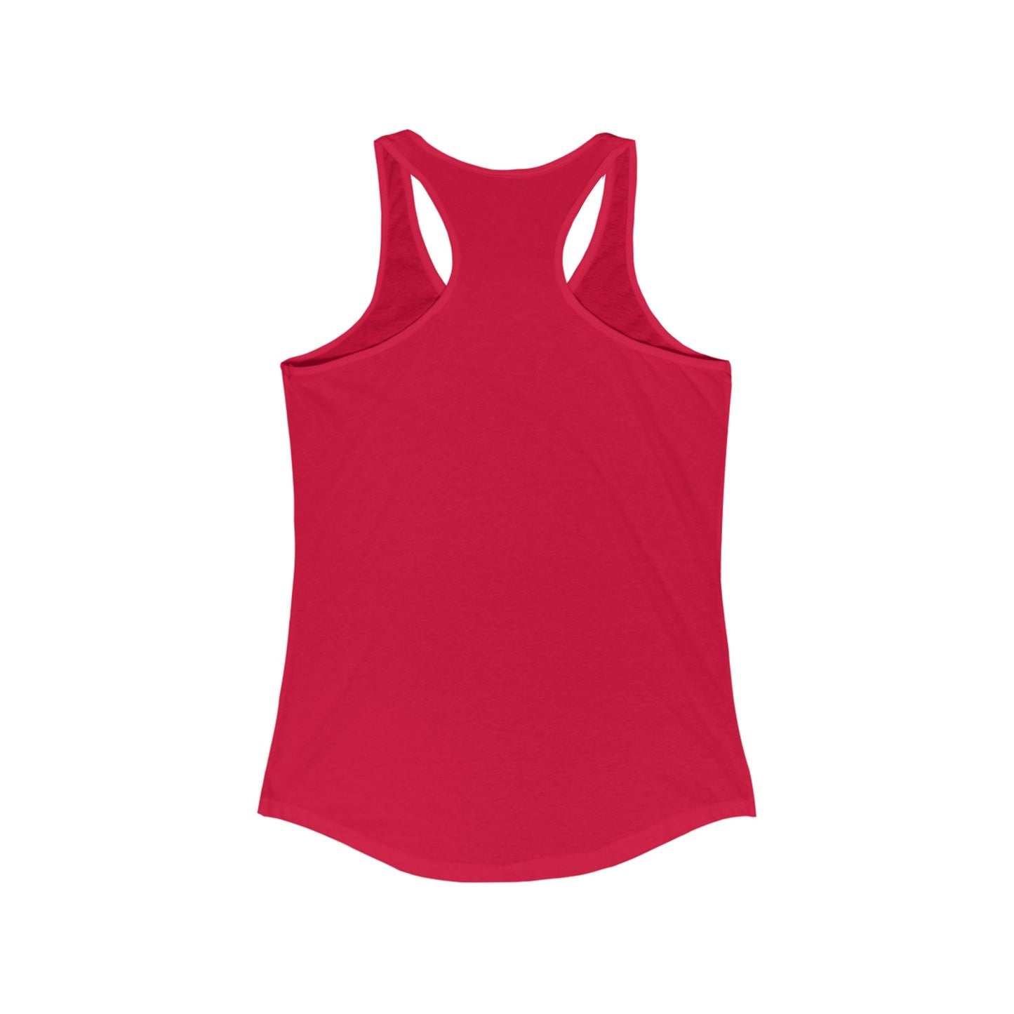 Women's Ideal Racerback Zebra Tank