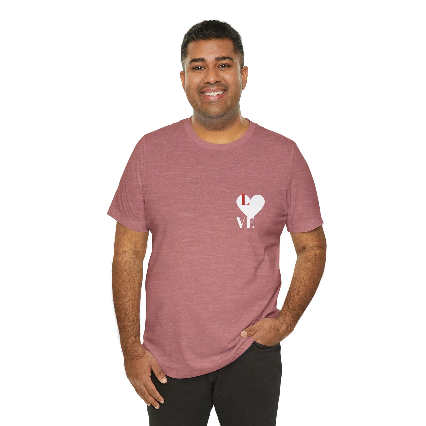 Unisex Jersey Short Sleeve Love Tee