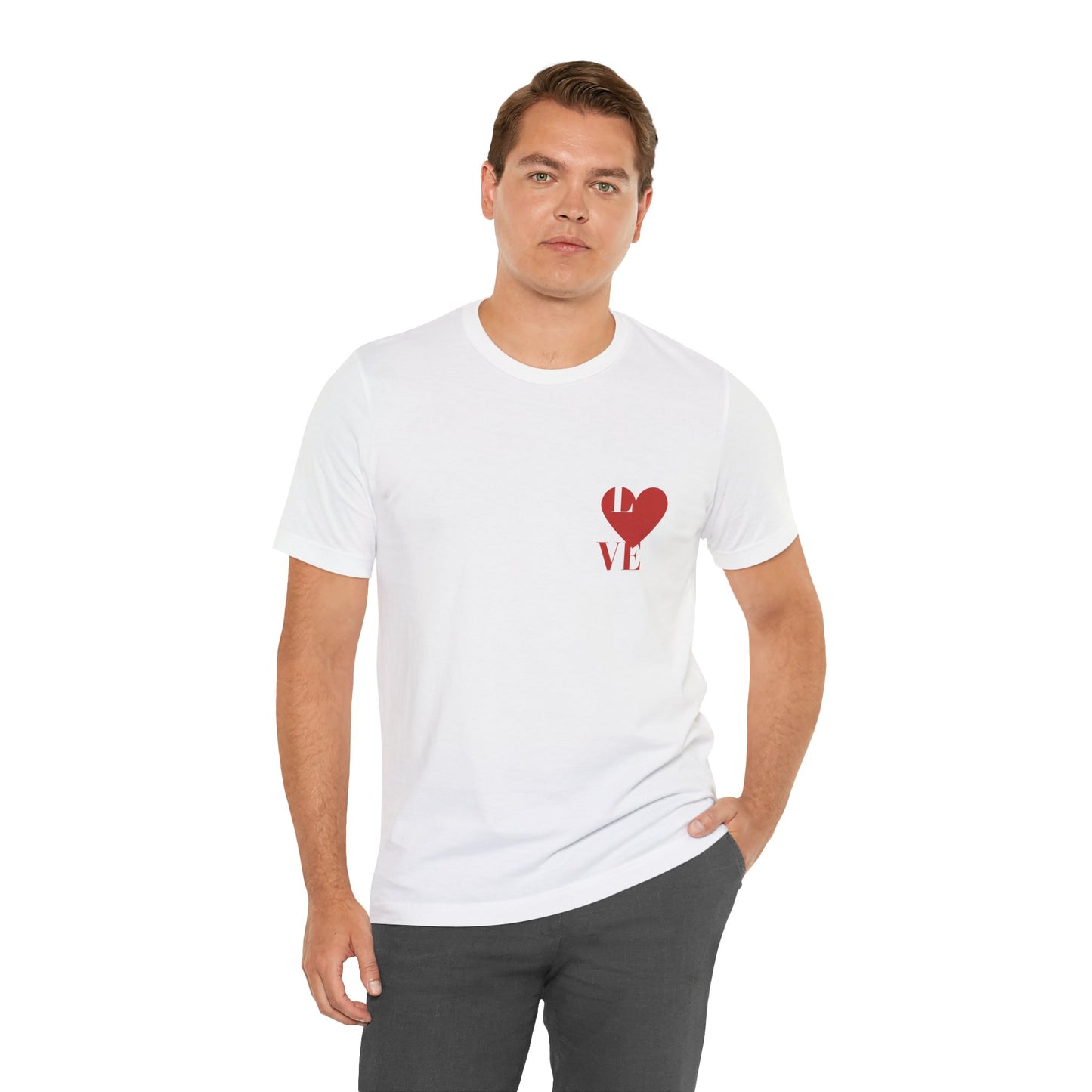 Unisex Jersey Short Sleeve Love Tee