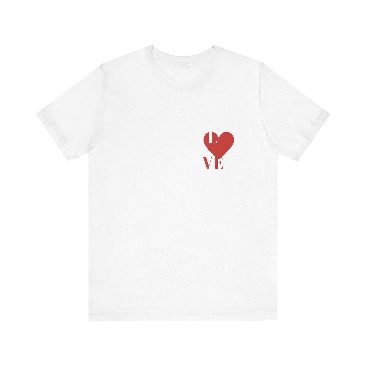 Unisex Jersey Short Sleeve Love Tee