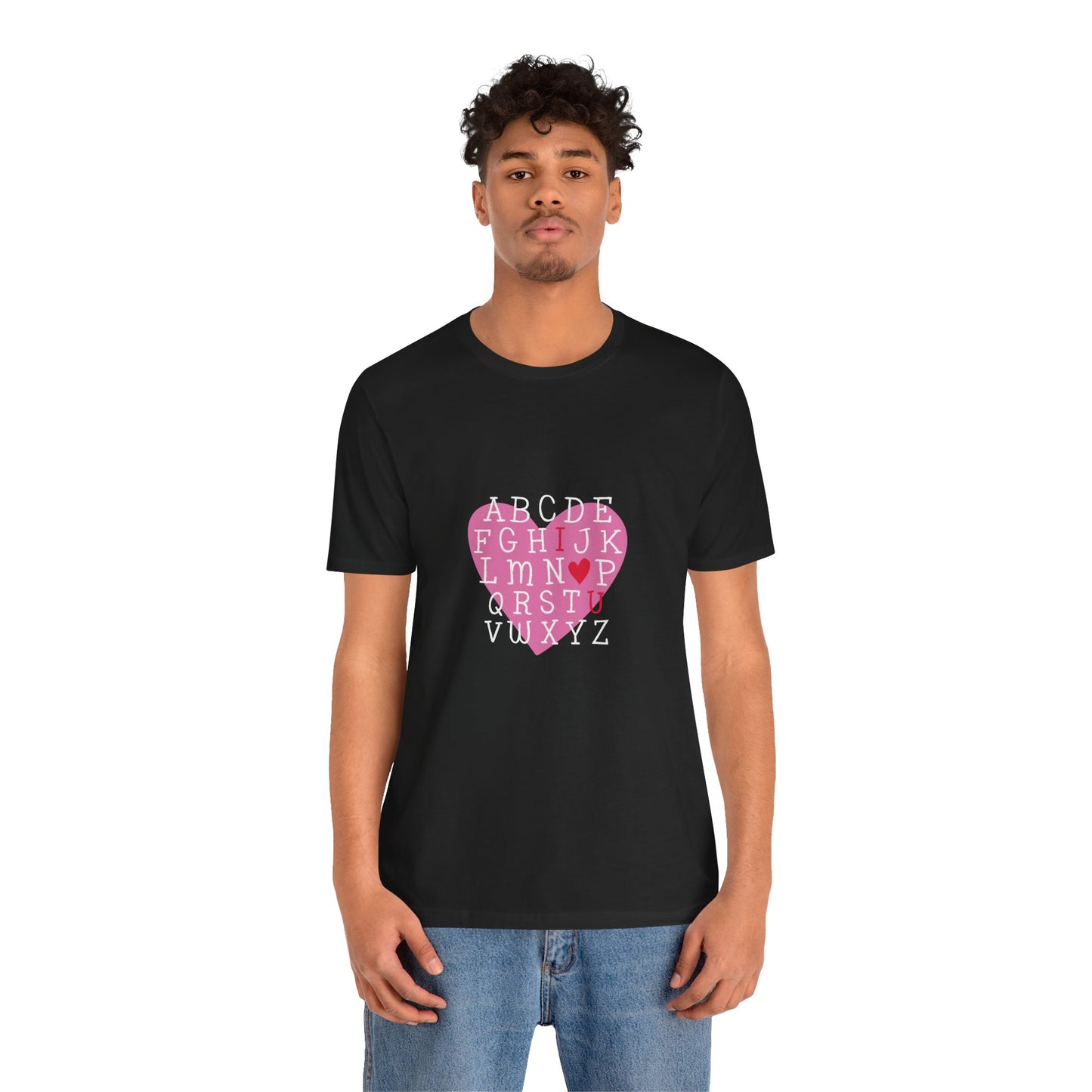 Womens Jersey Short Sleeve Love Tee