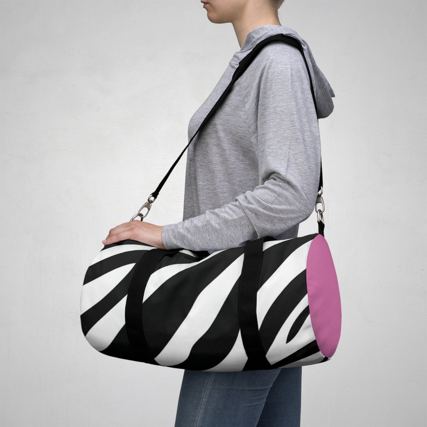 Duffel Bag Zebra Pink