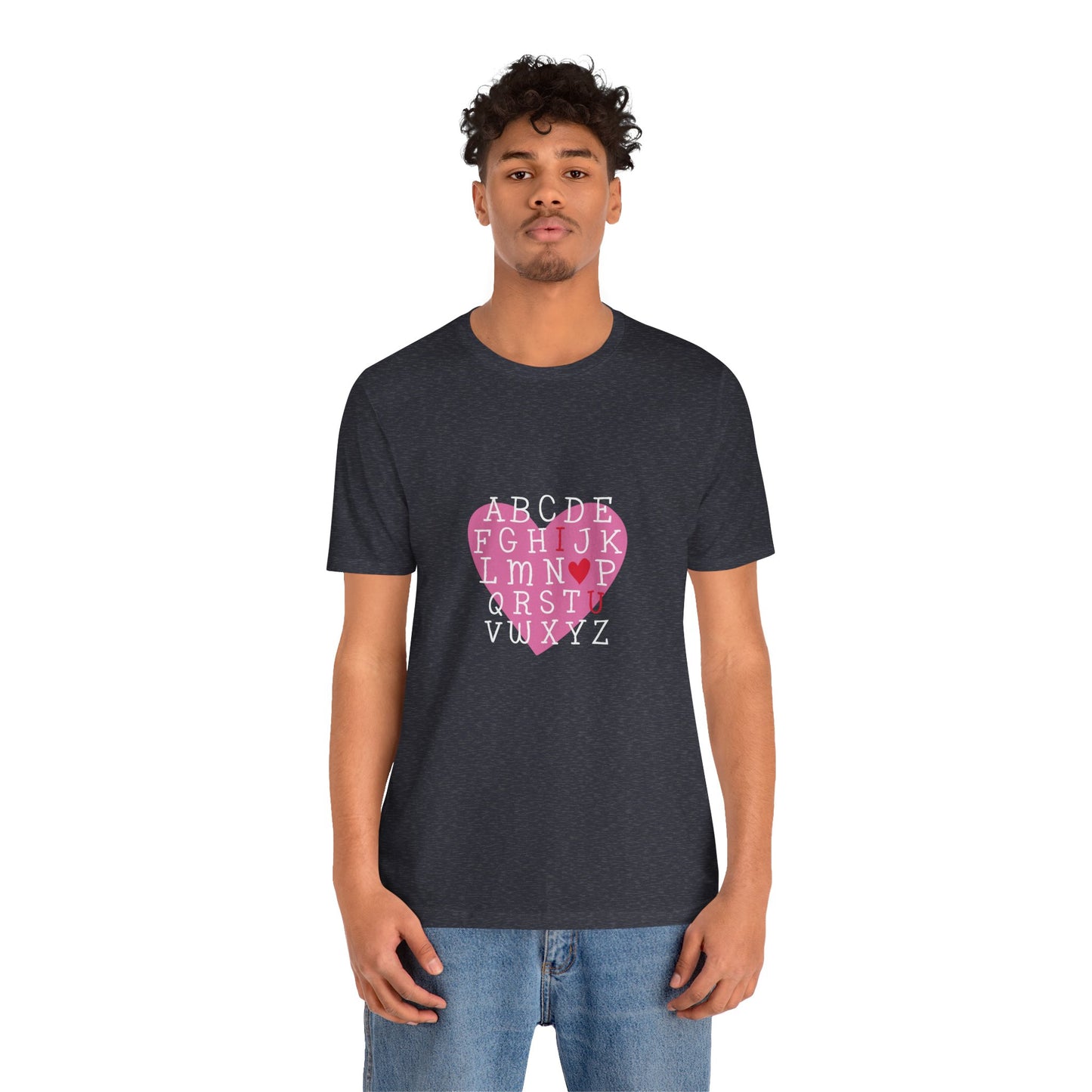 Womens Jersey Short Sleeve Love Tee