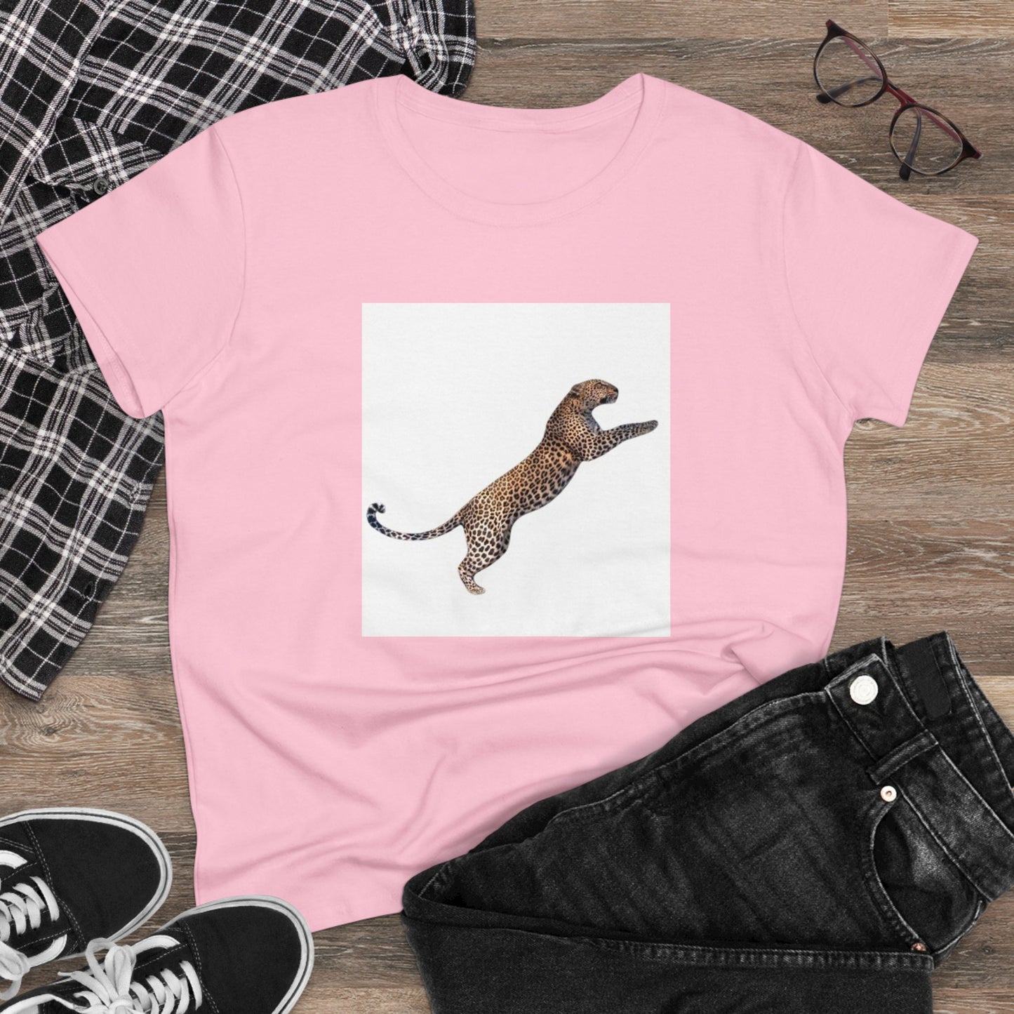 Women's Midweight Cotton Animal Tee