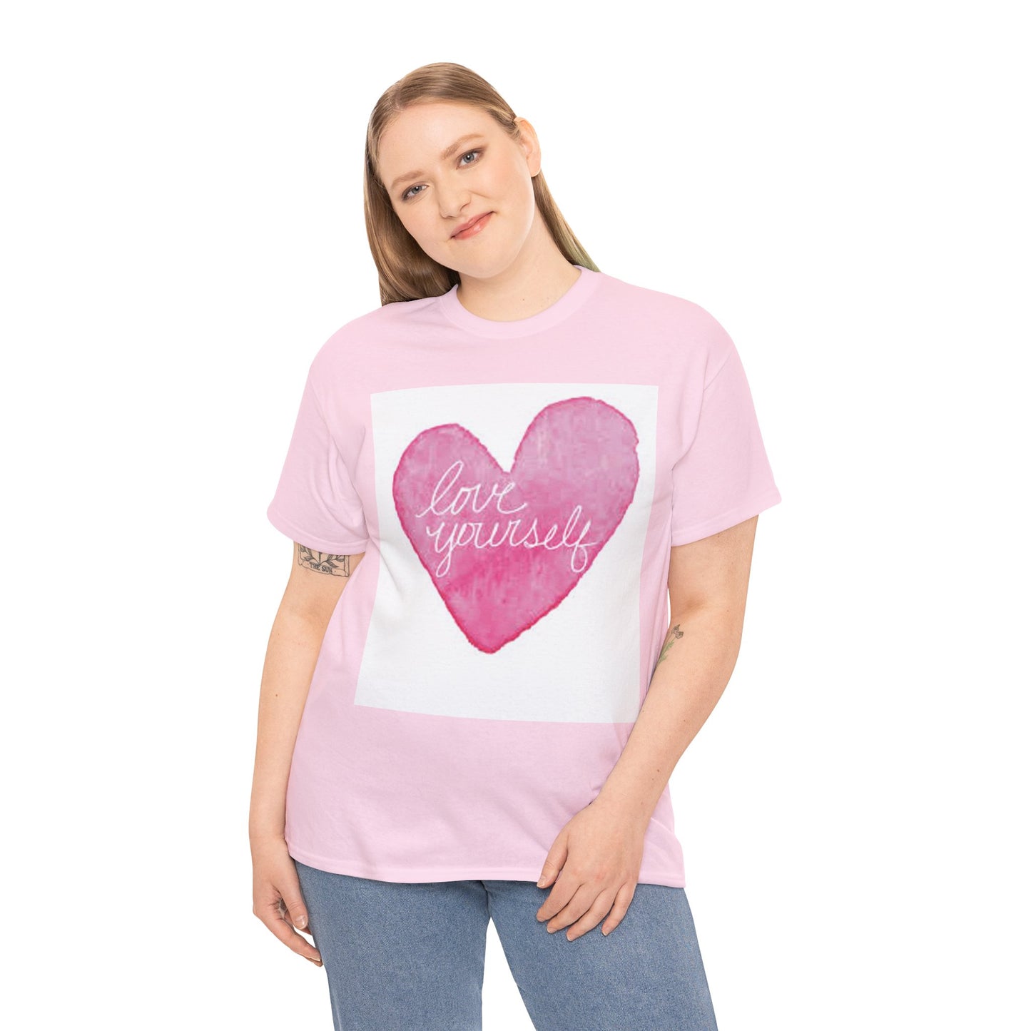 Camiseta Love de manga corta Beefy-T®