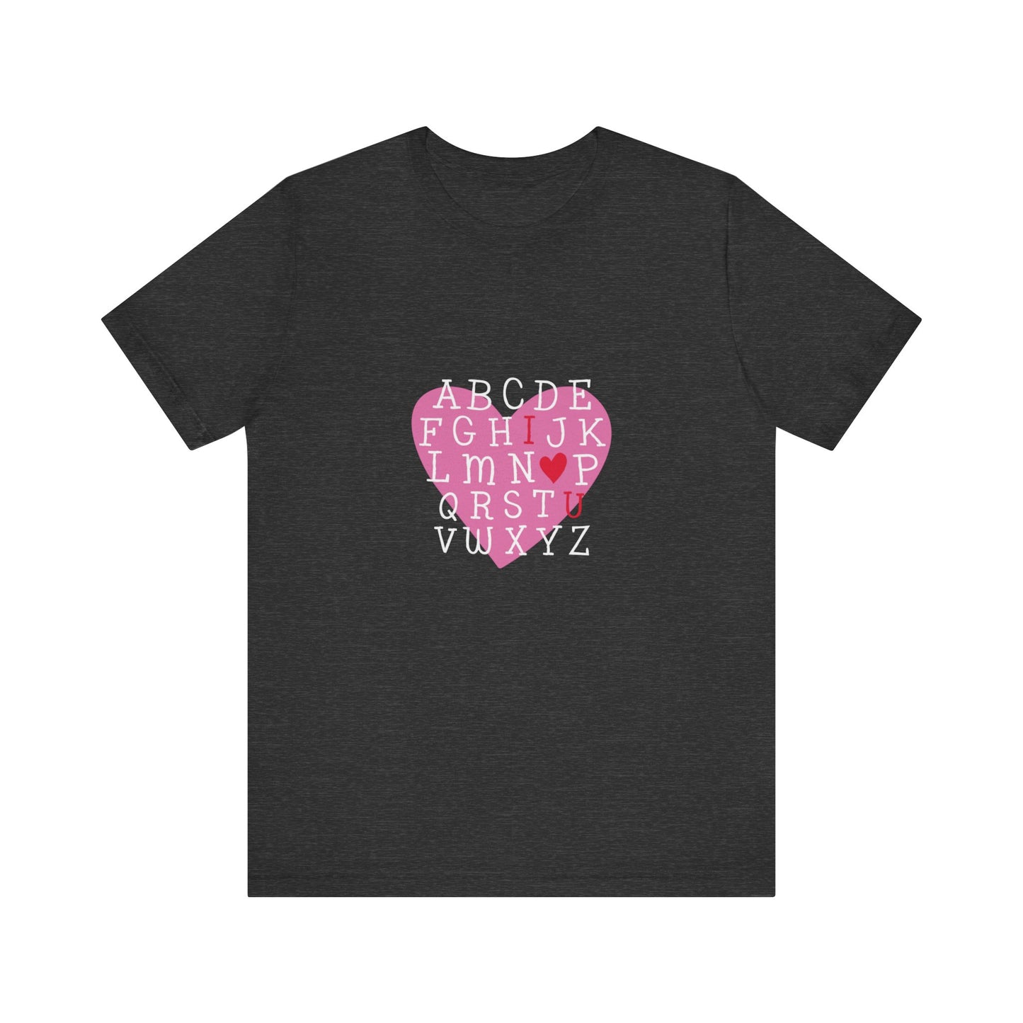 Womens Jersey Short Sleeve Love Tee