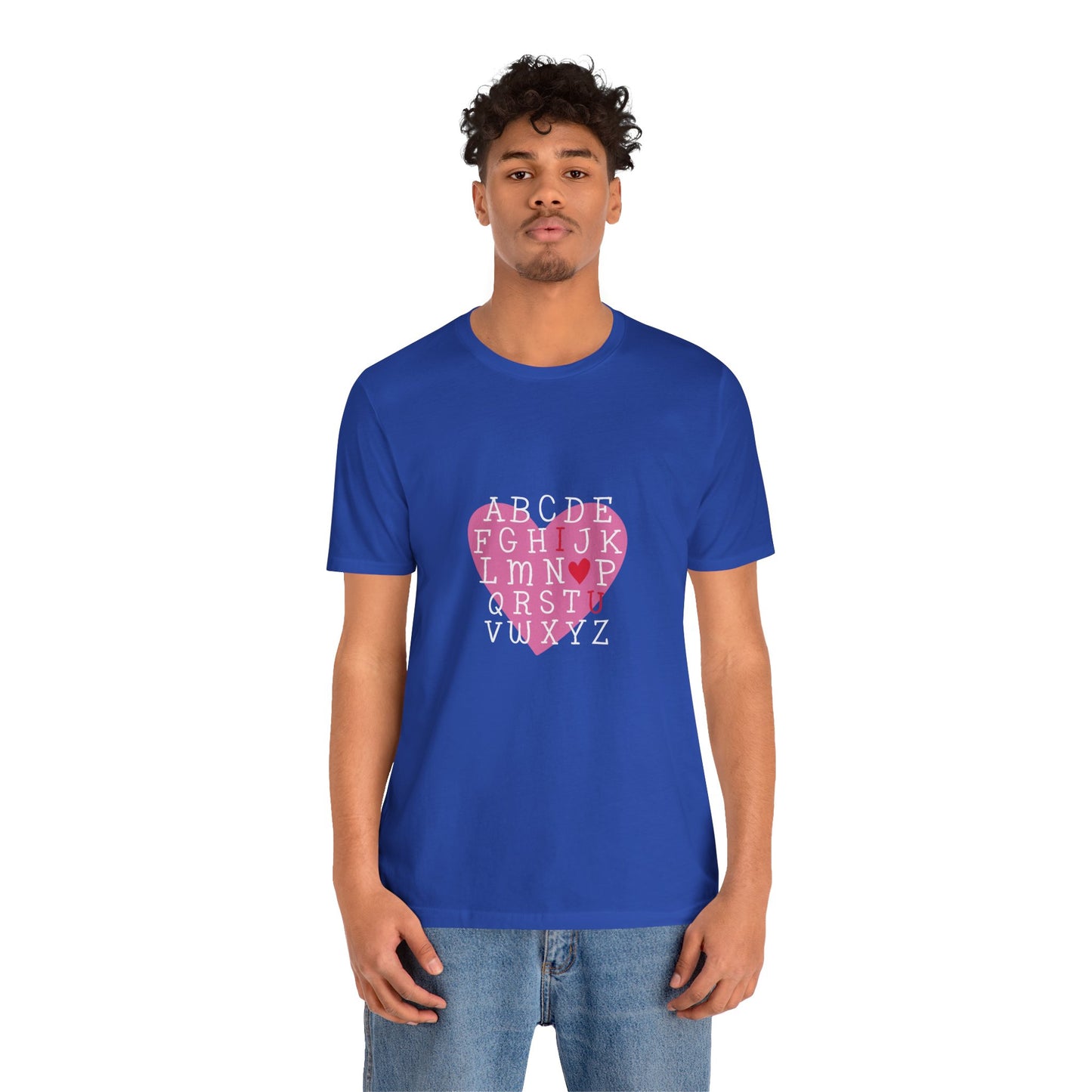 Womens Jersey Short Sleeve Love Tee