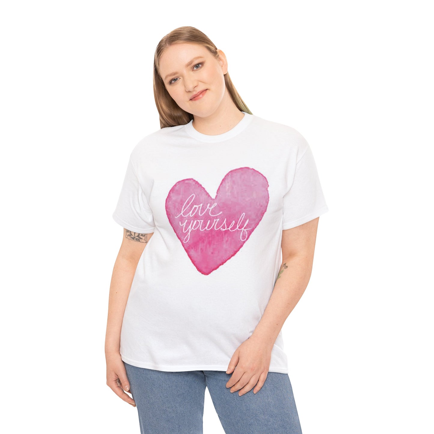 Camiseta Love de manga corta Beefy-T®